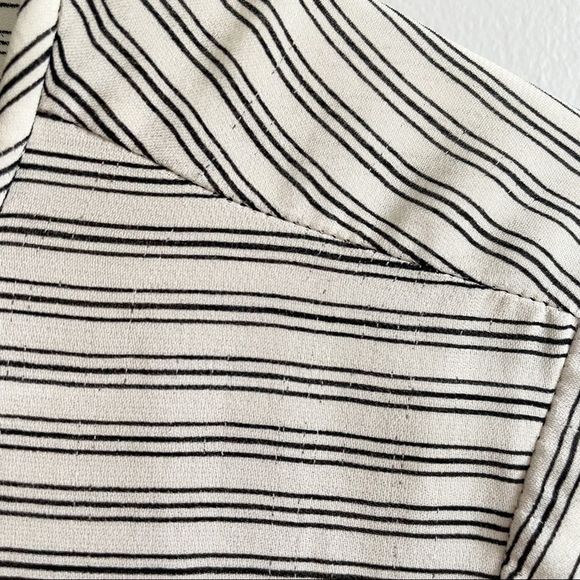 𝅺Joie Modine Striped Pintuck Blouse Silk - Picture 11 of 11